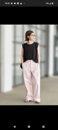 2025年最新】spick&span higuchi×s チノワイドパンツの人気アイテム