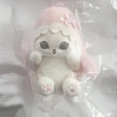 mofusand モフサンド　ぽてぽてサメにゃんマスコット　さくらピンク　桜