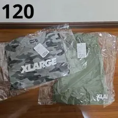新品未使用　XLARGE　長袖トップス　ロンT　パンツ　120　2026年福袋