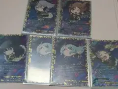 バンドリ Roselia 特製カード 複製サイン ポストカード 全5種 16th バンドリ Roselia 特製カード 複製サイン ポストカード 全5種