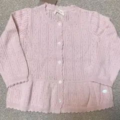 ビケットクラブ 長袖 カーディガン 90cm