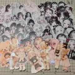 ♡No.3♡ カット済み コラージュ素材 おすそわけ コラージュシート いろいろ