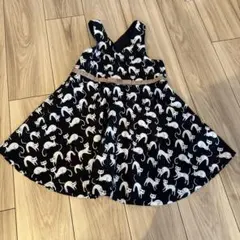 nino（ニノ）猫柄ワンピース130cm
