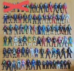仮面ライダー ＆スーパー戦隊シリーズ ソフビ 約100体セット　まとめ売り 仮面ライダー ＆スーパー戦隊シリーズ ソフビ 約100体セット まとめ