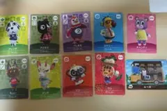 どうぶつの森 amiibo アミーボ 10枚セット
