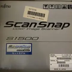Fujitsu ScanSnap S1500 カラーイメージスキャナー