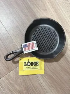 新品未使用 LODGEグリルパン6 2/1インチ ロッジ 波形 人気サイズのサムネイル