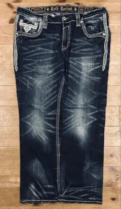 Rock Revival Mick デニムパンツ 32インチ ブーツカット - メルカリ