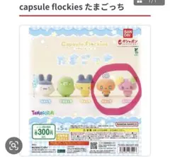 カプセルフロッキーズ たまごっち めめっち、ふらわっち