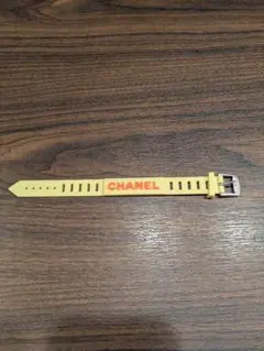 シャネル 美品 ラバーブレスレット 黄Xオレンジのサムネイル