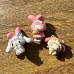 マイメロディ カプセルトイ3点セット