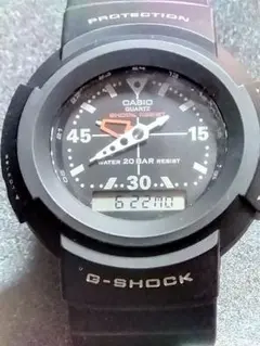 初代 CASIO G-SHOCK AW-500 デジアナ ブラック 日本製 箱付 - メルカリ