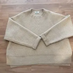 クルーネックセーター ニット