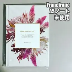 Francfranc メルヴェイユー ボタニカル ノート A5 ピンクのサムネイル