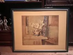 エドゥアール・ヴュイヤール、室内、希少な額装用画集より、新品高級額装付 エドゥアール・ヴュイヤール、室内、希少な額装用画集より、新品