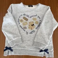 BeBe グレー トレーナー 100サイズ