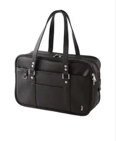 イーストボーイ スクールバッグ 合皮バッグ Venus チョコレート(シルバー)