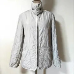 ラストSALE☆UNIQLO　秋冬ライトグレー キルティングブルゾンメンズ Ｓ