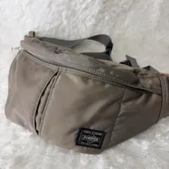 希少✨ポーター PORTER タンカー ウエストバッグ セージグリーン YKK