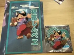 忍たま乱太郎　ナンジャタウン　ハート缶バッジ　参加賞　くじ　しんべヱ