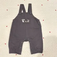 cottoli ツイル刺繍サロペット