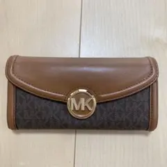 マイケルコース　長財布　ブラウン