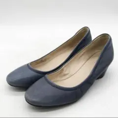 ⭐️コールハーン⭐️パンプス 本革 レディース ブルー COLE HAAN 25cm