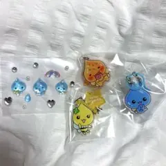 しずくちゃん めじるしアクセサリーチャーム ガチャガチャ ボンボンドロップシール