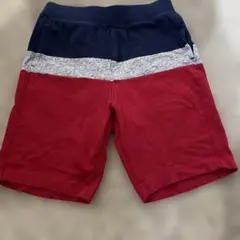 UNIQLO ハーフパンツ サイズ5 ネイビー/グレー/レッド