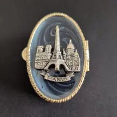 PARIS エッフェル塔モチーフ 小物入れ 蓋付きケース