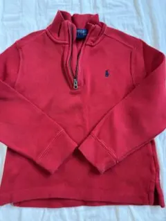 POLO ポロラルフローレン　ハイネックトップス　長袖　ハーフジッパー　ポロ