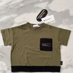 【新品】THE SHOP TK CORDURA キッズ Tシャツ カーキ 110のサムネイル