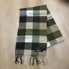 Barbour バブアー チェック柄 マフラー ウールのサムネイル