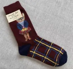 【新品未使用】ナタリー・レテ×socksappeal コラボソックス 猫柄 靴下