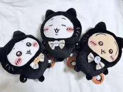 ちいかわ 黒猫のぬいぐるみ ハロウィン セット プライズ