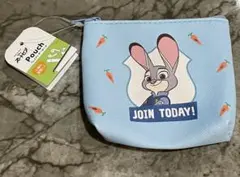 ズートピア　フェイクレザーポーチ