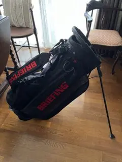 BRIEFING GOLFスタンド式キャディバッグCR-4 #02【ブラック】のサムネイル