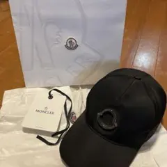 大*強様 MONCLER ベースボールキャップ ブラック 大*強様 MONCLER ベースボールキャップ ブラック - メルカリ