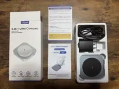 3-IN-1 Ultra Compact ワイヤレス充電器