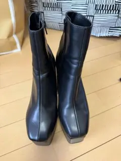 EVRIS ブラックプラットフォームブーツのサムネイル