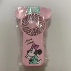 新品・未使用‼️ミニーマウス ハンドファン ピンク