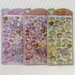 うるちゅるポップシール　サンリオベビー　マイメロ　キティ　ポムポムプリン　3種