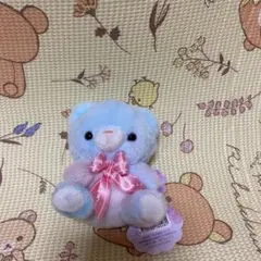 コットンキャンディー ベアー キーホルダー