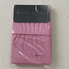 新品未使用　ラルフローレン　ピロケース　枕カバー　ピンク　ストライプ