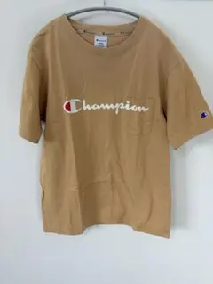 Champion チャンピオン Tシャツ ベージュ Lサイズ