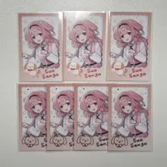 周防サンゴ わんにゃんday2 チェキ風カード