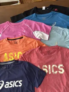 asics アシックス 半袖 Tシャツ ライトブルー Lサイズのサムネイル