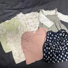 檸*檬様 petit main 長袖カットソー ロンT 80 女の子　まとめ売り