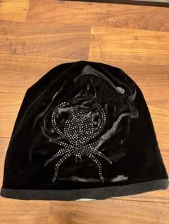 00s japanese label velor beanie spiderのサムネイル