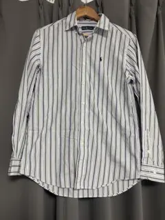 古着　Ralph Lauren ストライプ長袖シャツ 170 メンズS相当